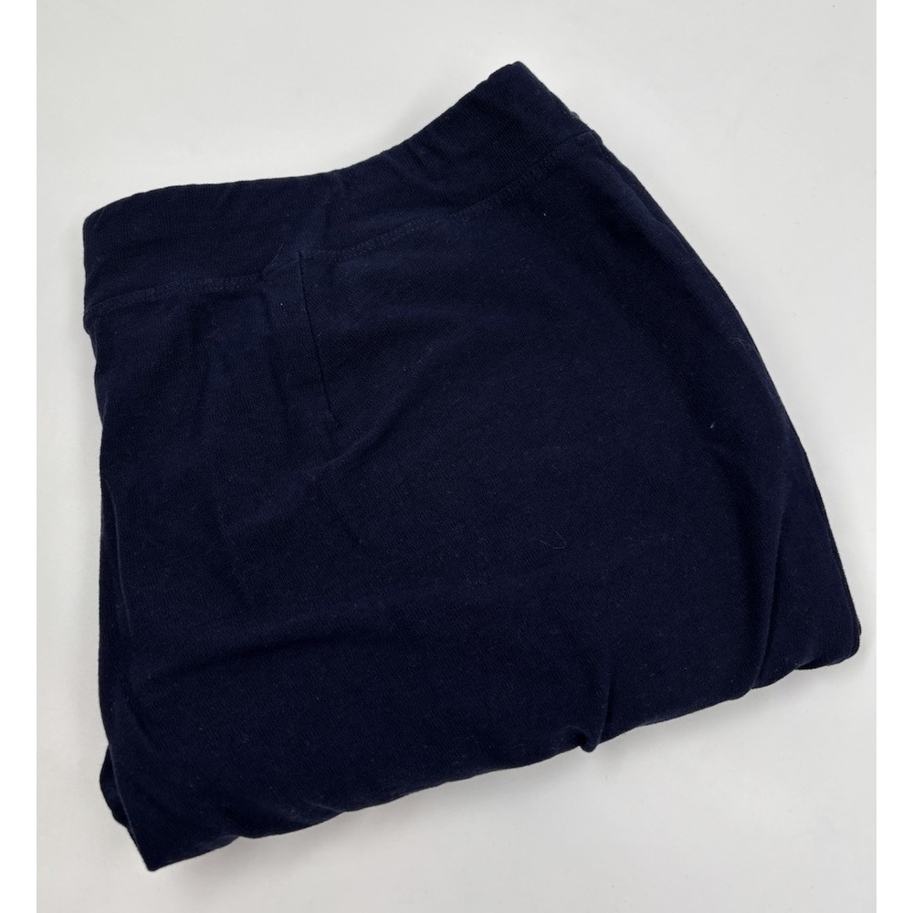 Eileen Fischer Petite L Navy Viscose Straight Leg Lightweight Dress Pants - Picture 1 of 5